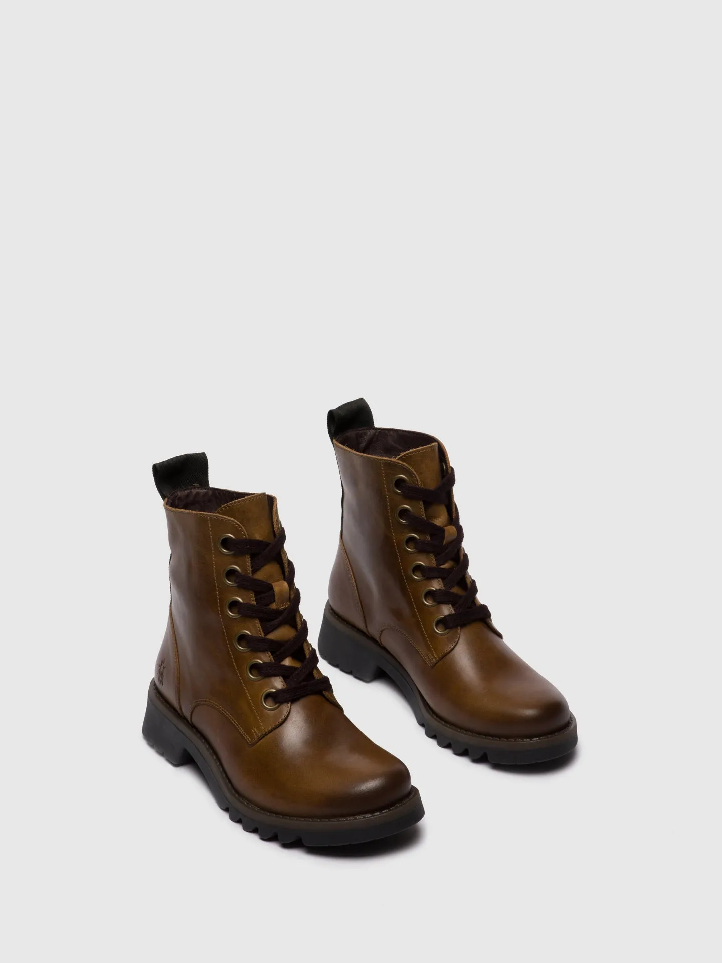 Lace-up Ankle Boots RAGI539FLY RUG CAMEL sold by Fly London product image thumbnail 2