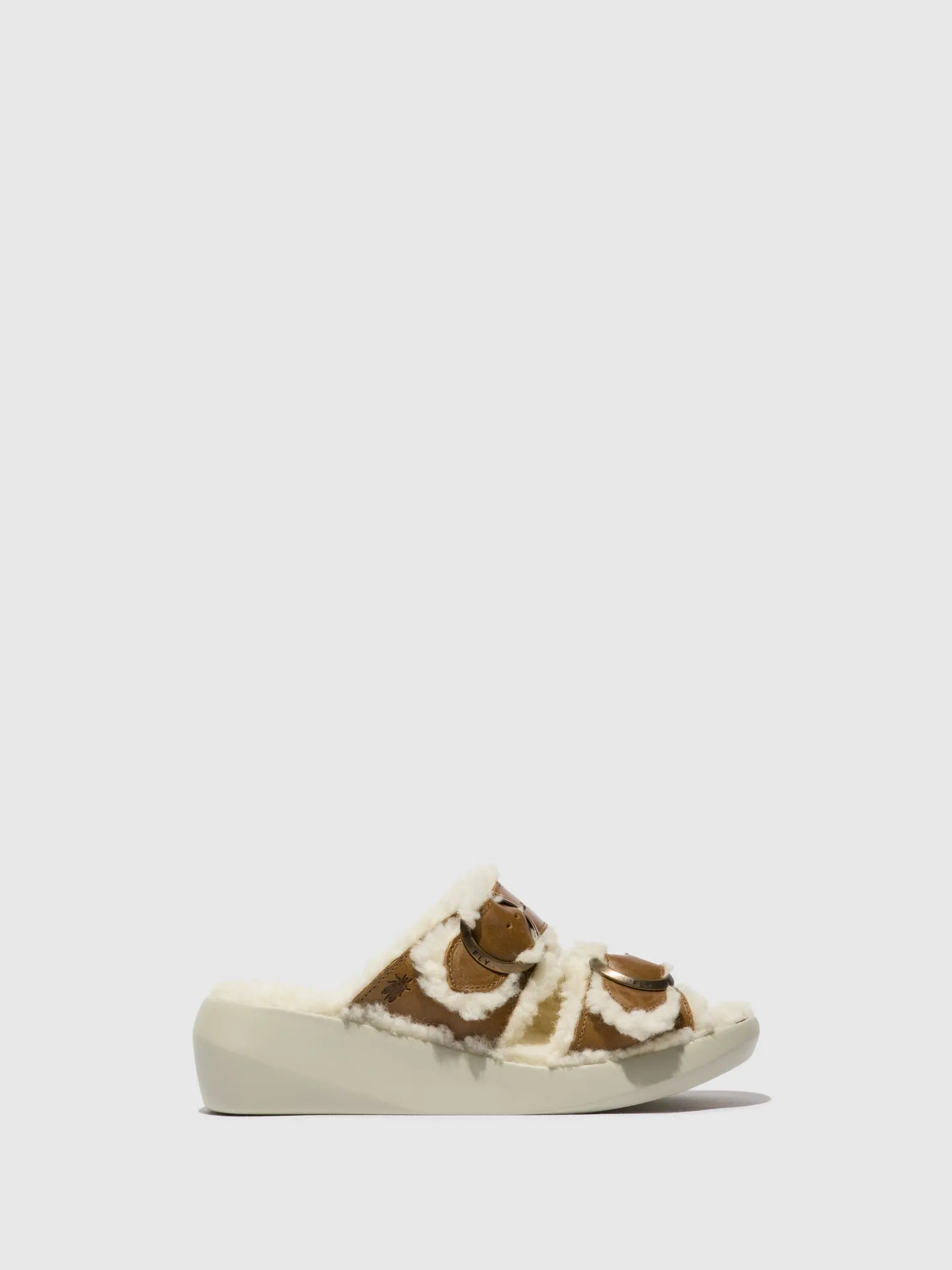 Slip-on Sandals BUGA902FLY CAMEL sold by Fly London