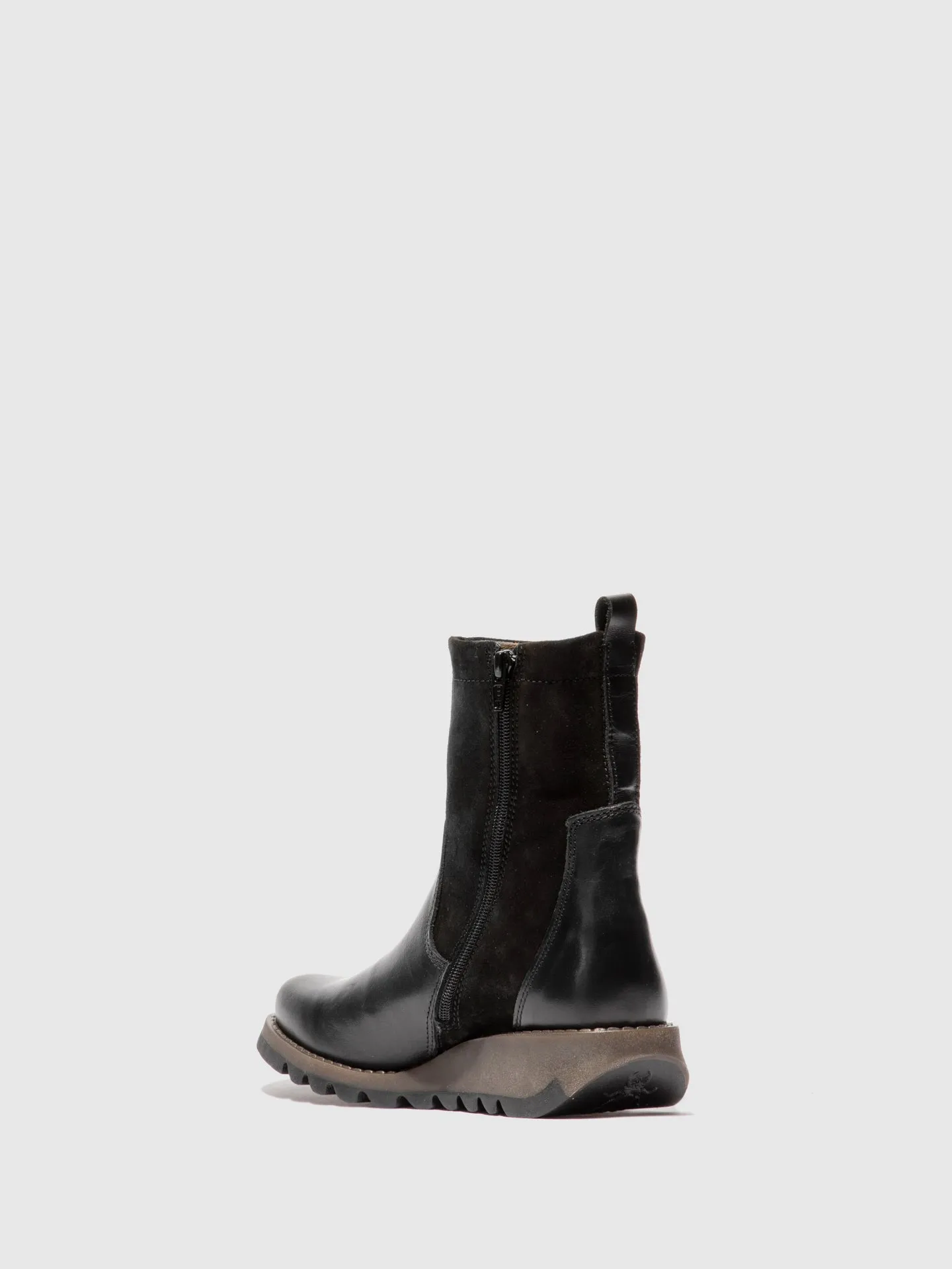 Zip Up Boots SAUK794FLY RUG/OILSUEDE BLACK sold by Fly London product image thumbnail 3