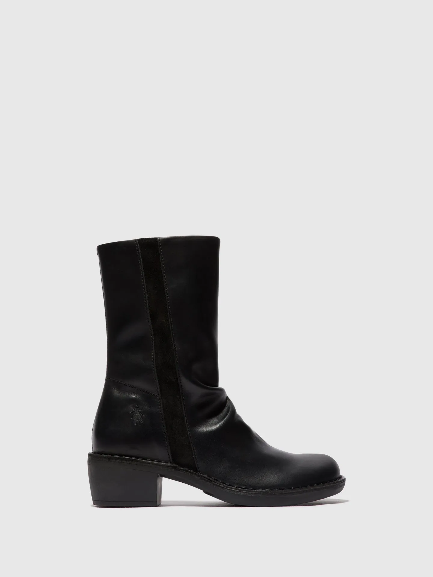 Zip Up Boots MECY092FLY BLACK/BLACK sold by Fly London