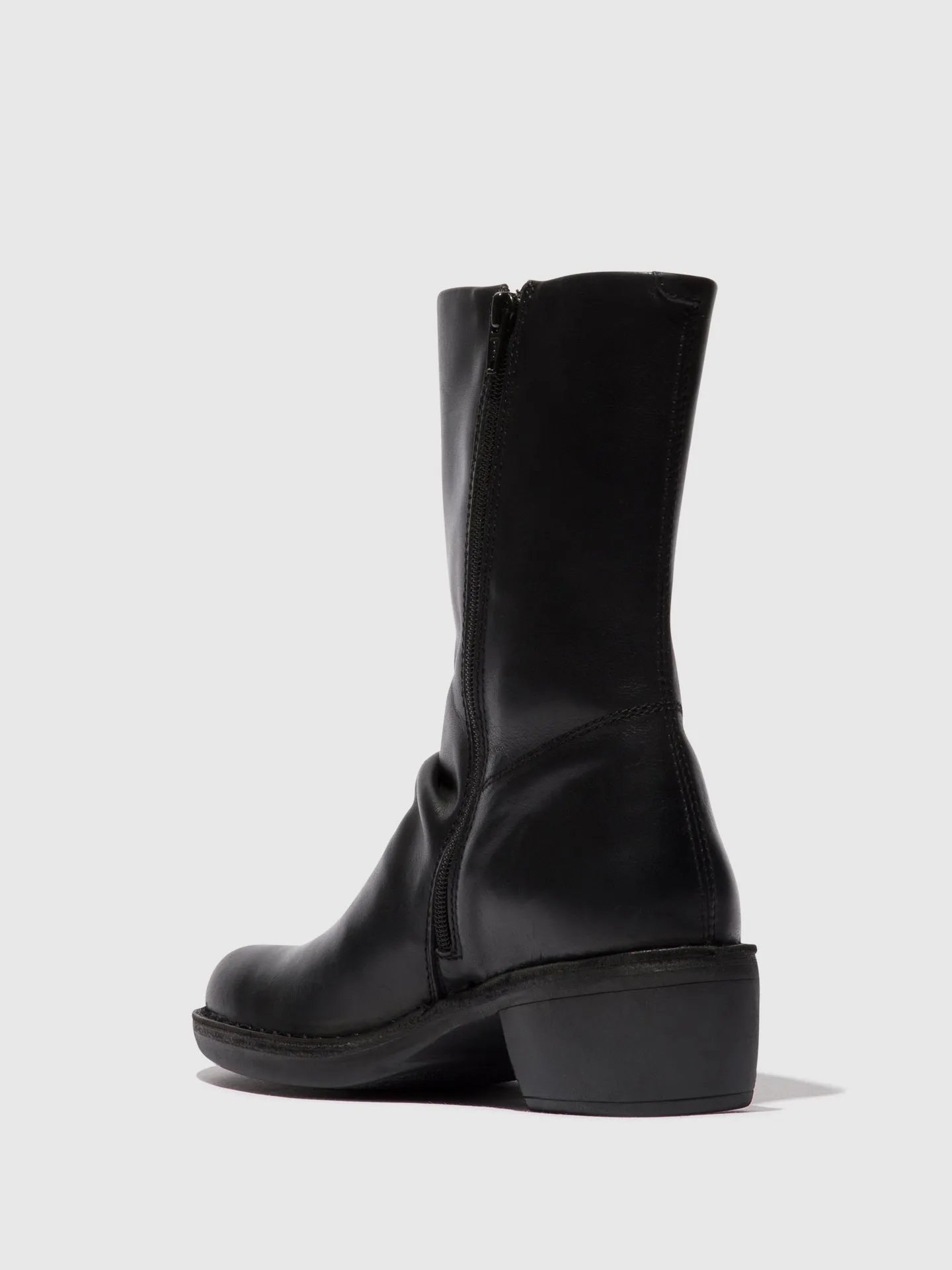 Zip Up Boots MECY092FLY BLACK/BLACK sold by Fly London product image thumbnail 3