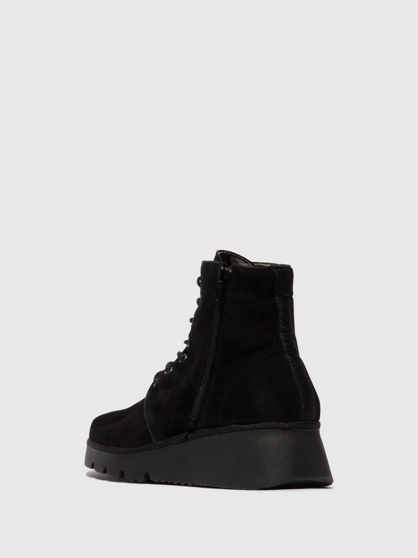 Lace-up Ankle Boots PALL404FLY KID SUEDE BLACK sold by Fly London product image thumbnail 3
