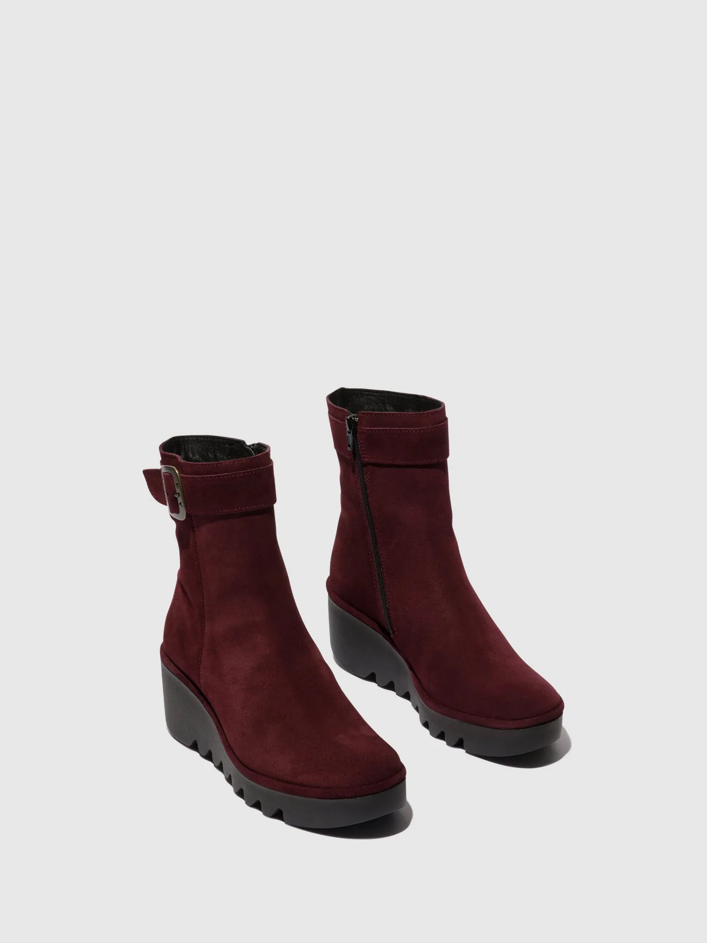 Zip Up Ankle Boots BEPP396FLY WINE sold by Fly London product image thumbnail 2