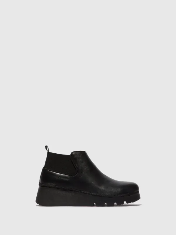 Elasticated Ankle Boots PADA403FLY BLACK made by Fly London