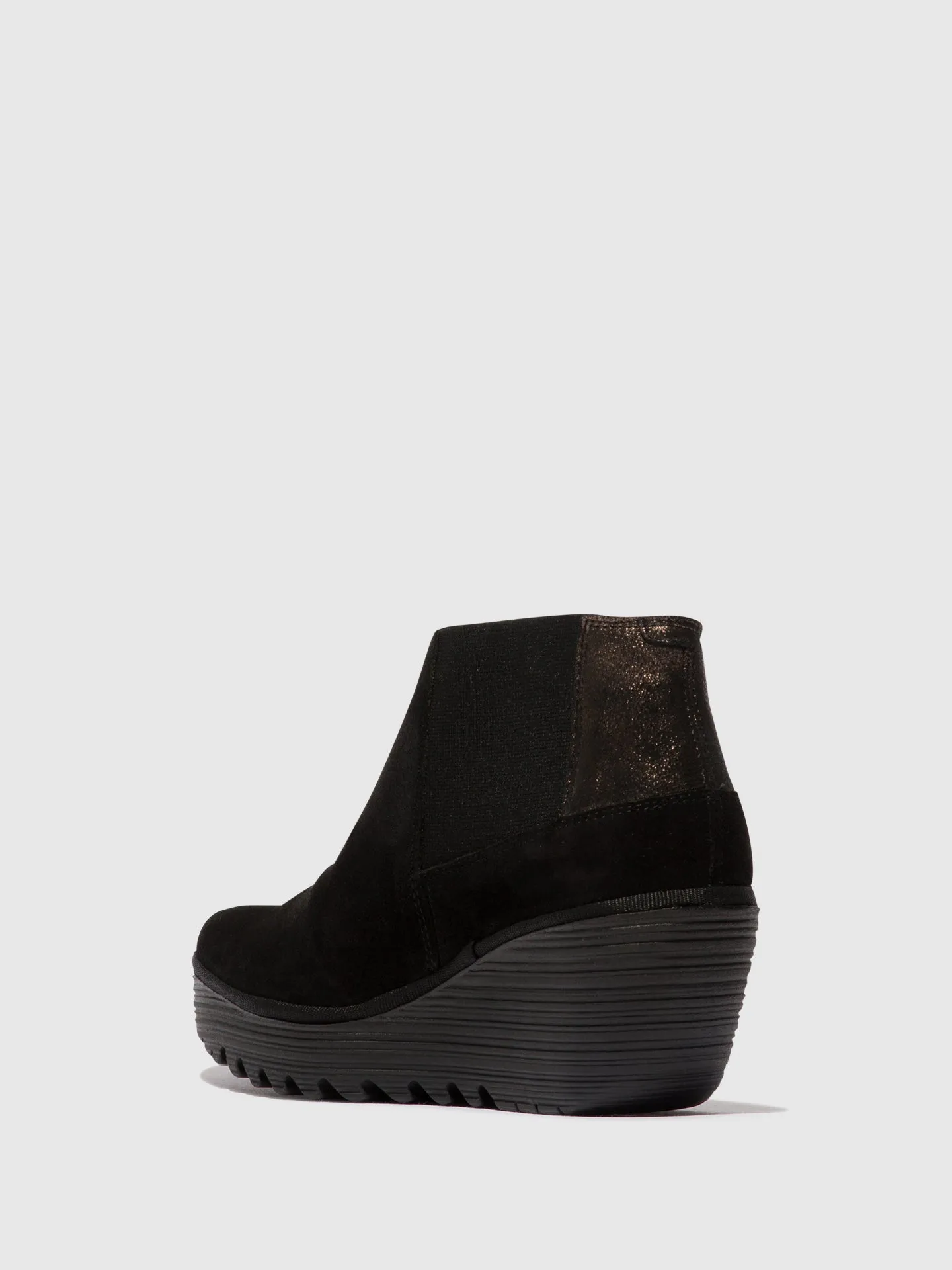 Zip Up Ankle Boots YEGO400FLY BLACK/GRAPHITE sold by Fly London product image thumbnail 3