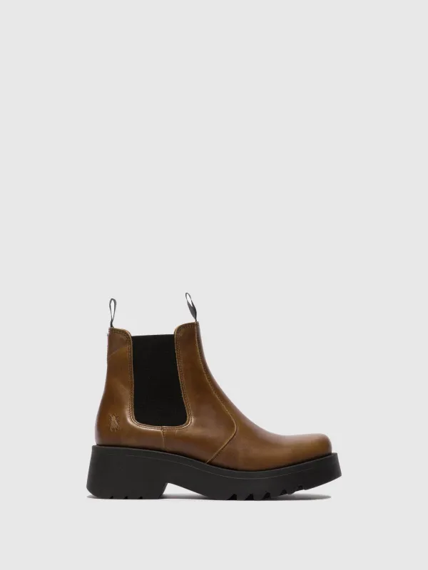 Chelsea Ankle Boots MEDI789FLY CAMEL sold by Fly London