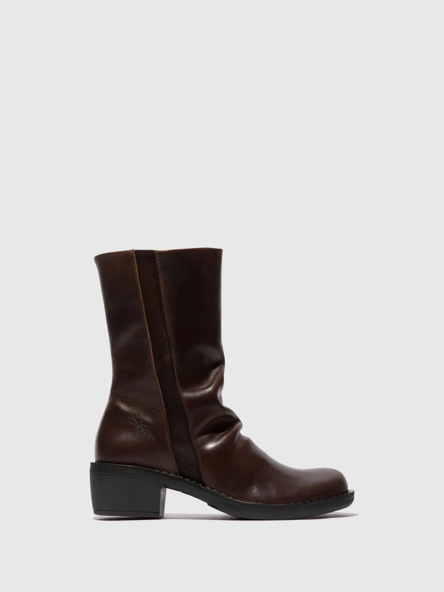 Zip Up Boots MECY092FLY DK.BROWN/EXPRESSO sold by Fly London