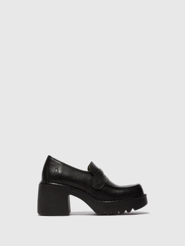 Loafers Shoes MULY252FLY BLACK sold by Fly London