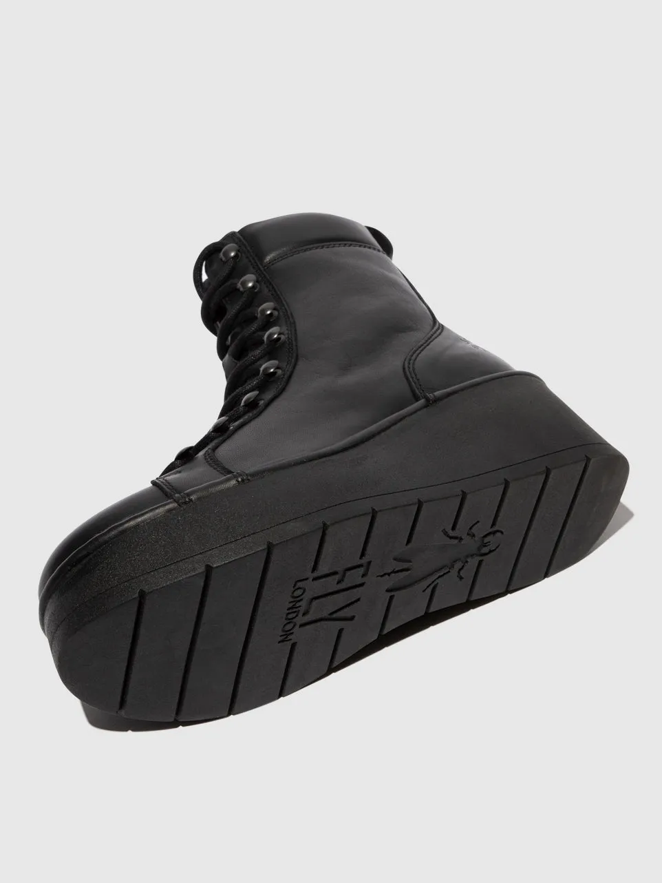 Lace-up Ankle Boots HAND247FLY BLACK sold by Fly London product image thumbnail 4