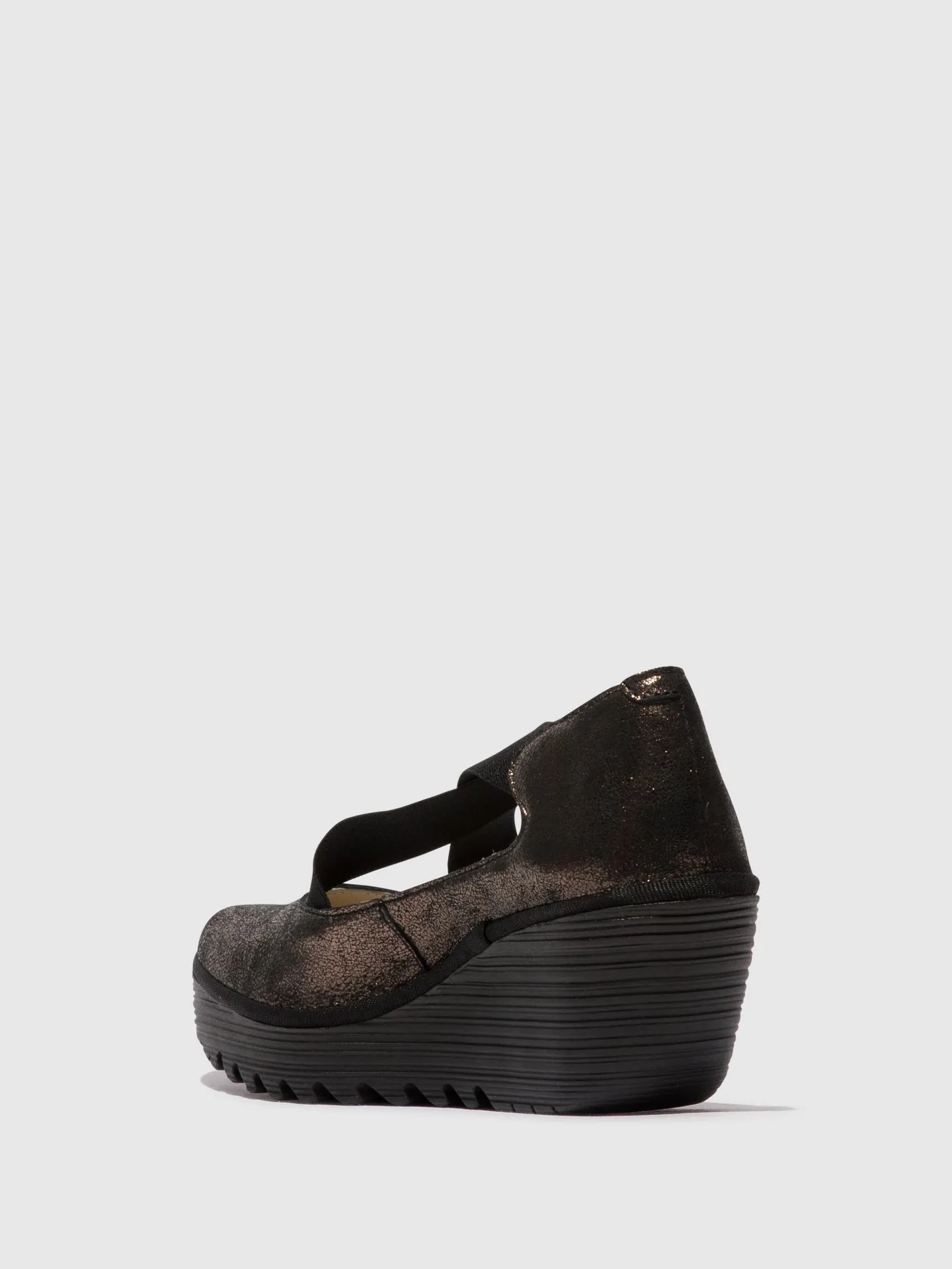 Elasticated Shoes YOLY402FLY GRAPHITE sold by Fly London product image thumbnail 3