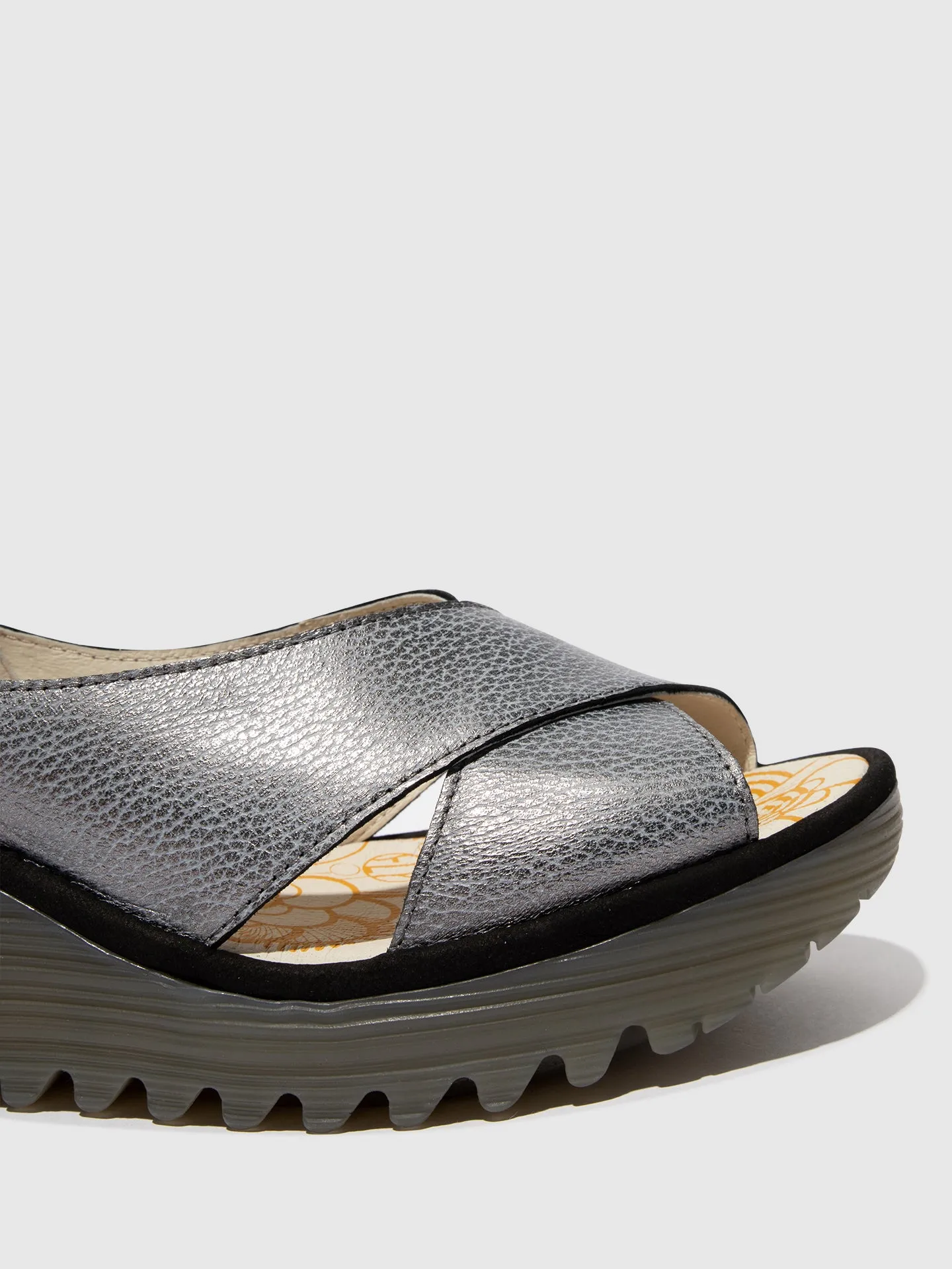 Crossover Sandals YOMA307FLY GREY/BLACK sold by Fly London product image thumbnail 4