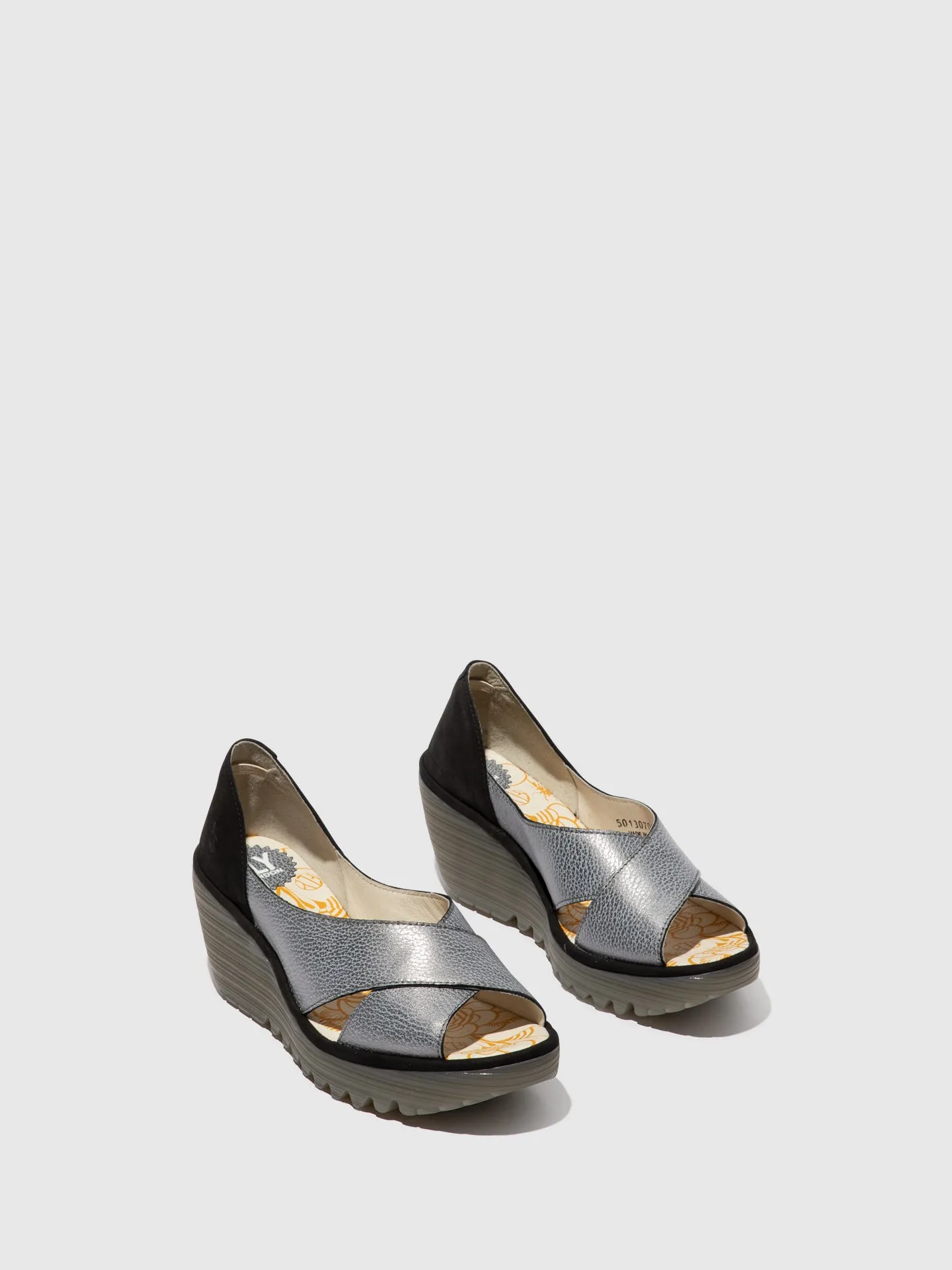 Crossover Sandals YOMA307FLY GREY/BLACK sold by Fly London product image thumbnail 2