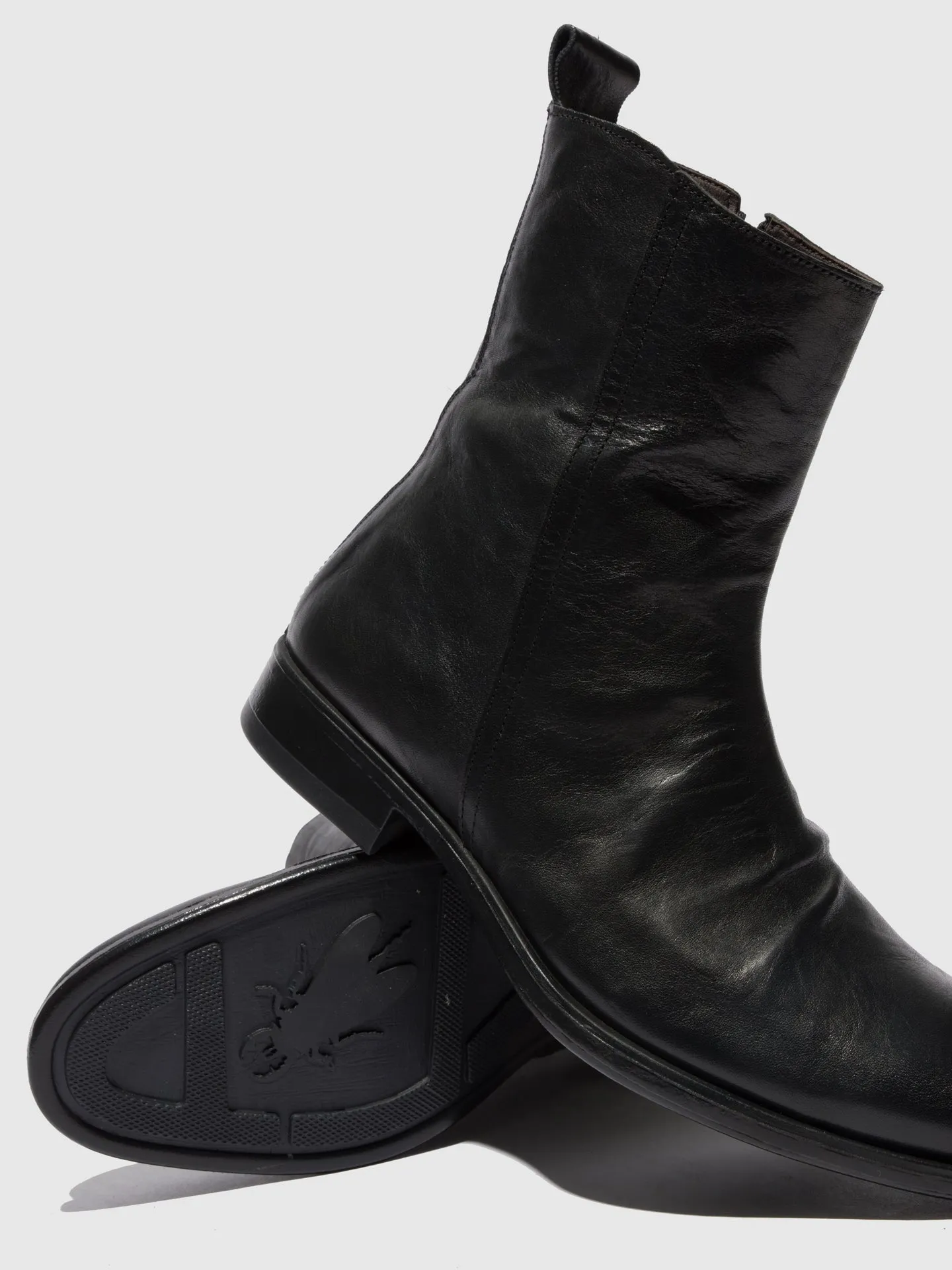 Chelsea Ankle Boots MELV797FLY ESTIGMA (VEGETAL) BLACK sold by Fly London product image thumbnail 4