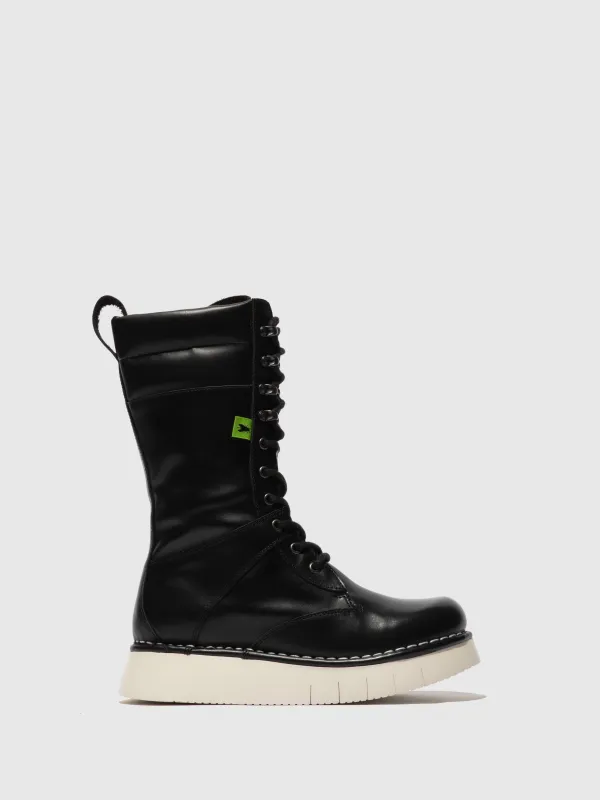 Lace-up Boots IEVA245FLY TUNDER BLACK sold by Fly London