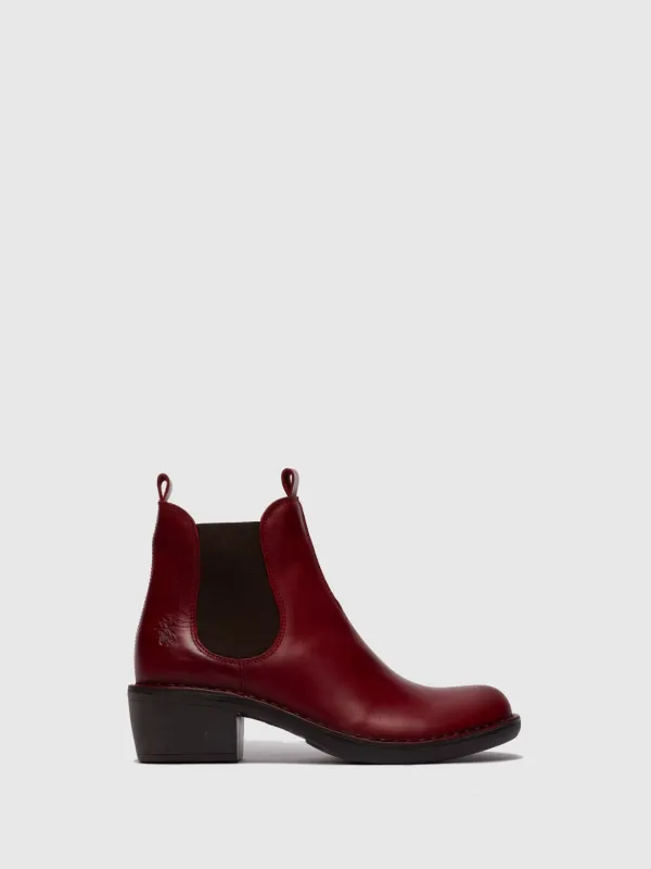 Chelsea Ankle Boots MEME030FLY RUG RED sold by Fly London