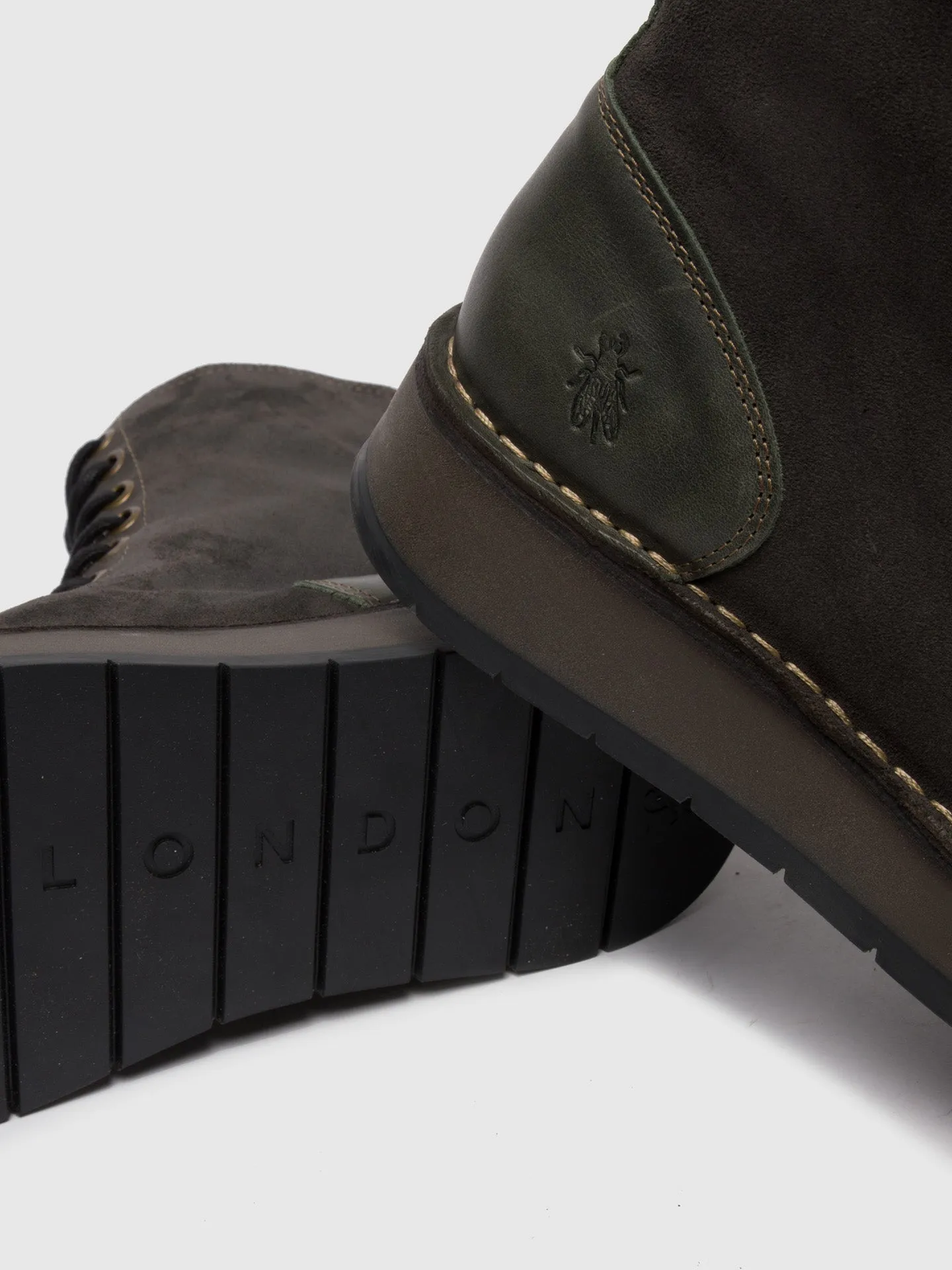 Lace-up Ankle Boots RAMI043FLY OILSUEDE/RUG DIESEL sold by Fly London product image thumbnail 4