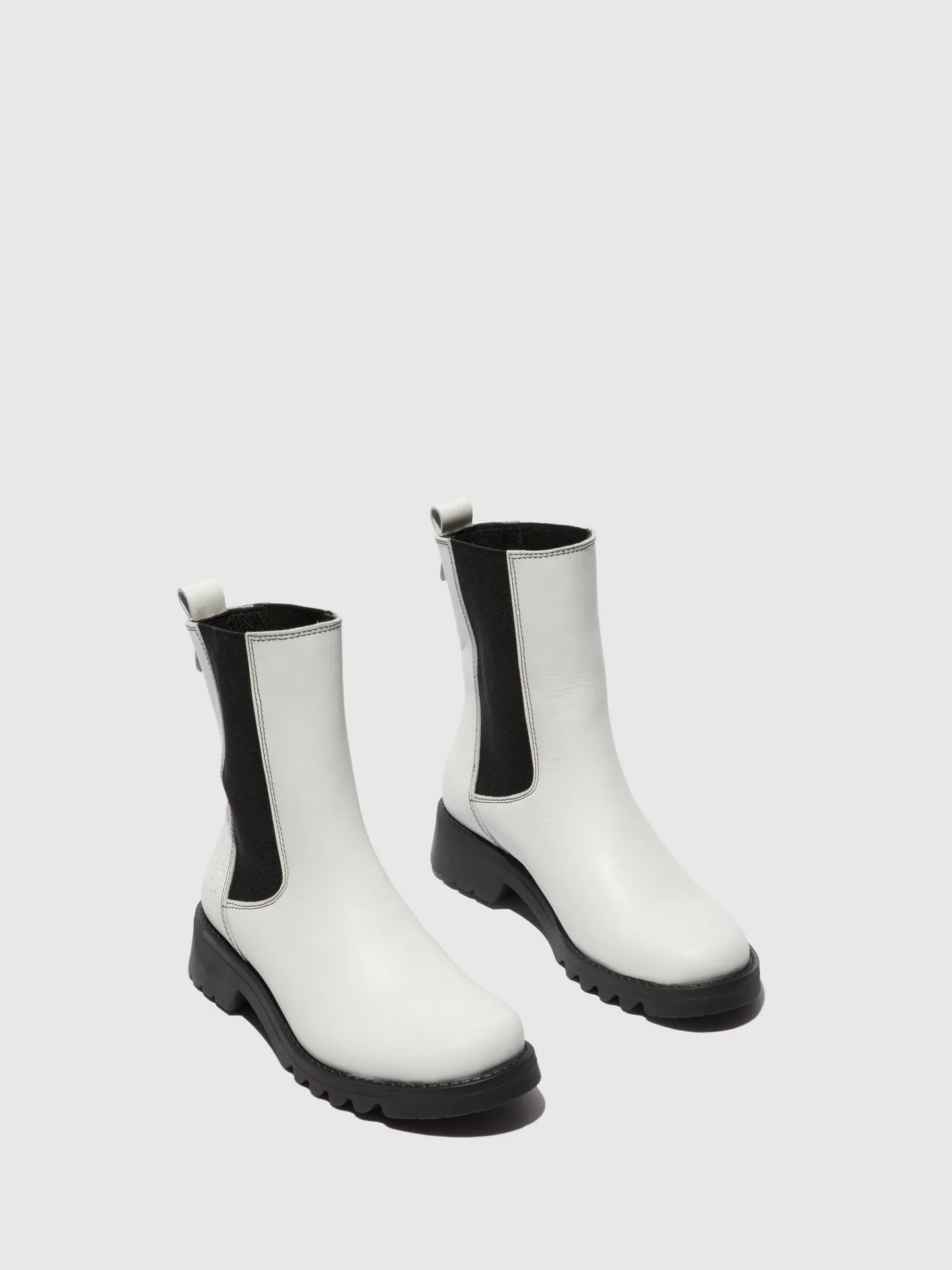 Chelsea Ankle Boots REIN795FLY RUG OFFWHITE (BLACK) sold by Fly London product image thumbnail 2