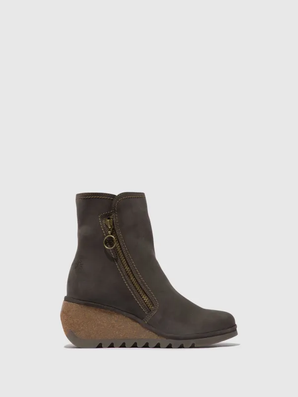 Zip Up Ankle Boots NELA407FLY DIESEL sold by Fly London
