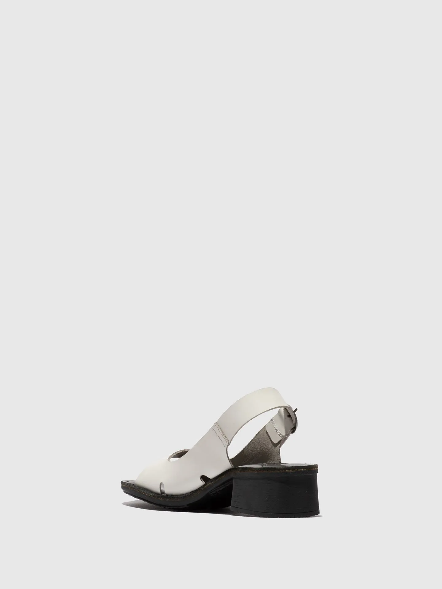 Buckle Sandals EDOV237FLY WHITE/BLACK sold by Fly London product image thumbnail 3