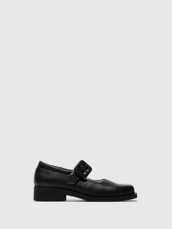 Buckle Shoes RADY210FLY MOUSSE BLACK sold by Fly London