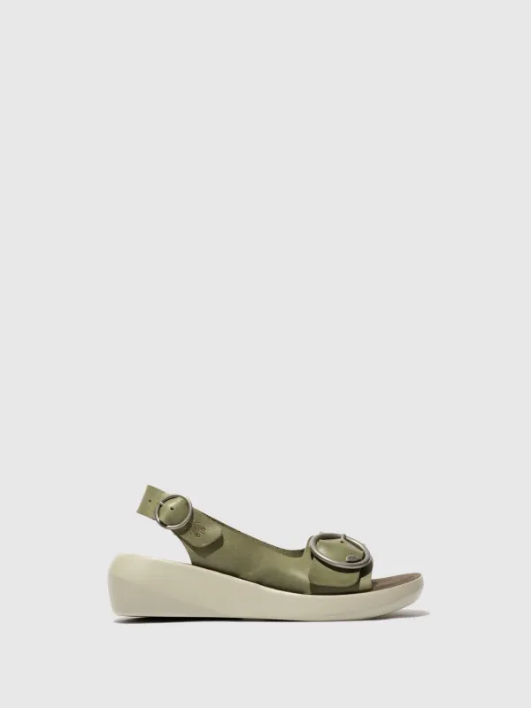 Sling-Back Sandals BERK754FLY SMOG sold by Fly London