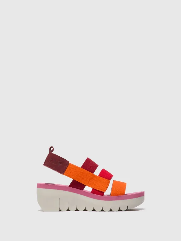 Strappy Sandals YERE847FLY MULTI (LILA) sold by Fly London