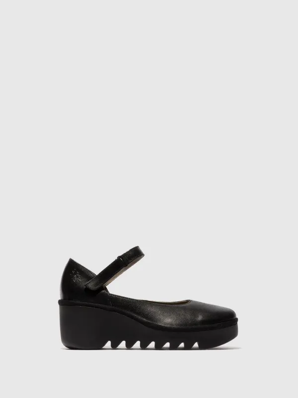 Buckle Shoes BAWO543FLY VALLEY BLACK sold by Fly London