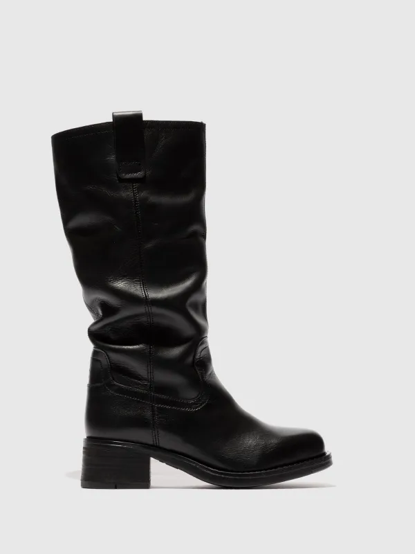 Over the Knee Boots RINT346FLY BLACK sold by Fly London