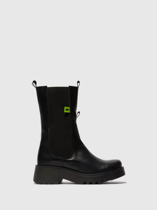 Chelsea Ankle Boots MIDE904FLY BLACK sold by Fly London