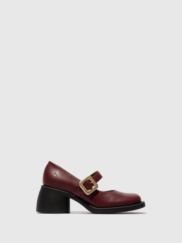 Mary Jane Shoes HUVI044FLY PURPLE made by Fly London