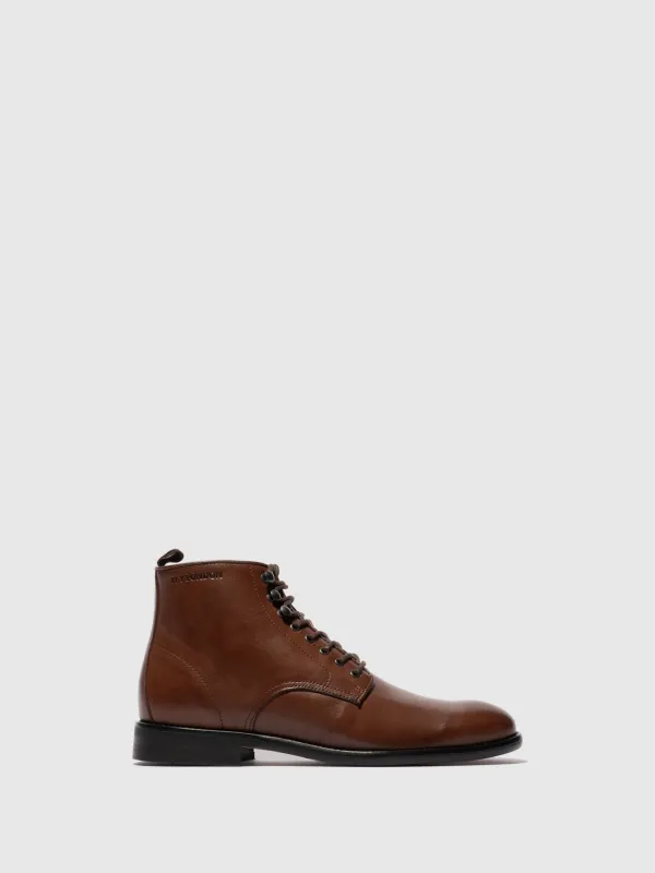 Lace-up Ankle Boots WERN002FLY BROWN sold by Fly London