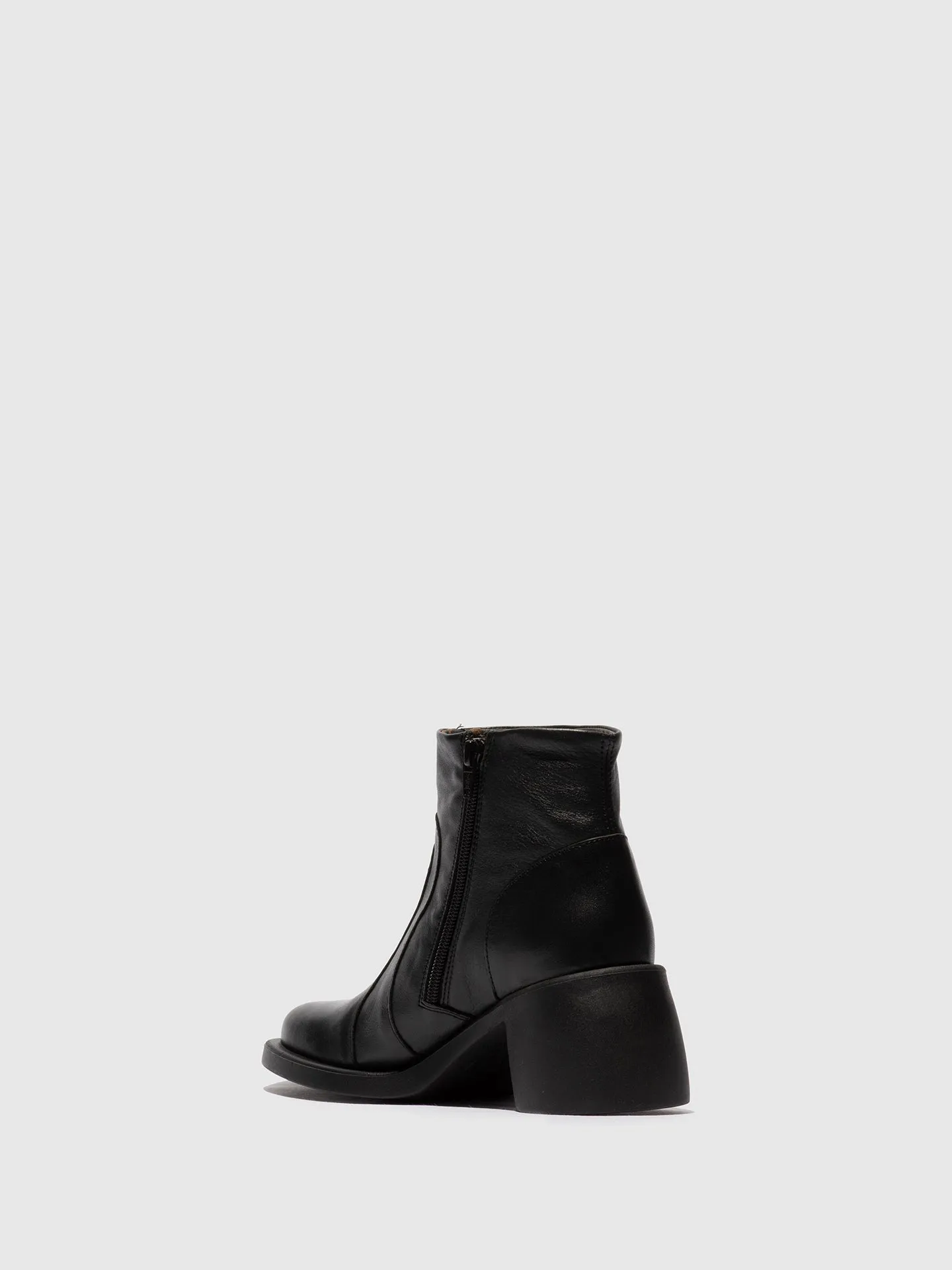 Zip Up Ankle Boots HEWI304FLY BLACK sold by Fly London product image thumbnail 3