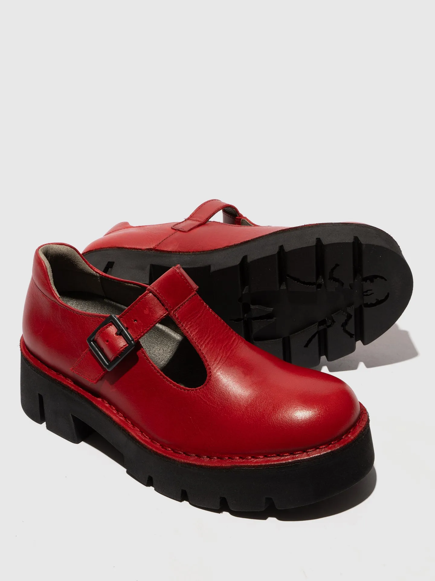 Mary Jane Shoes BAIZ162FLY RED sold by Fly London product image thumbnail 4