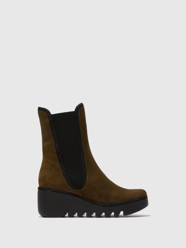 Chelsea Ankle Boots BYRO395FLY SLUDGE sold by Fly London