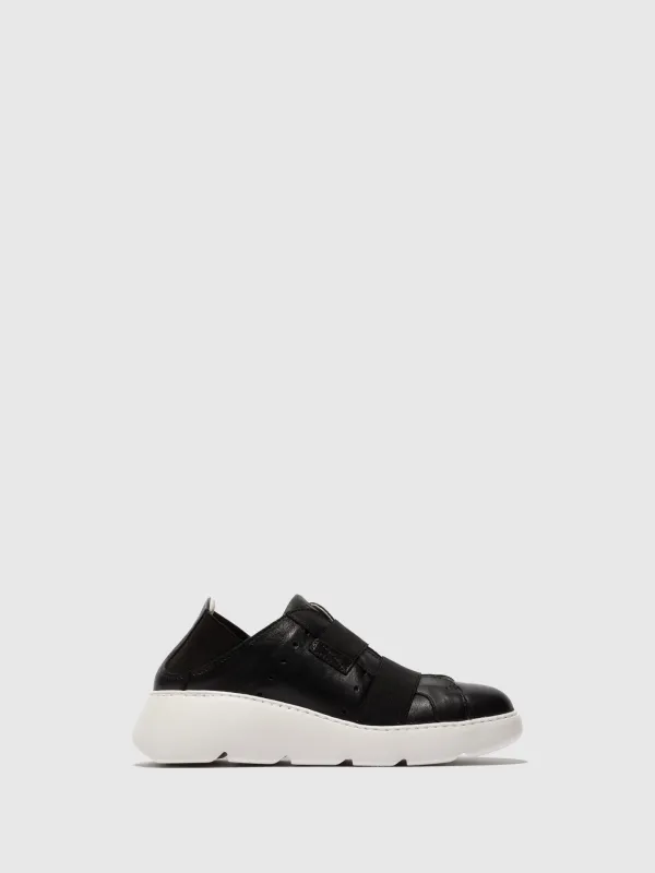 Elasticated Trainers JULK775FLY BLACK made by Fly London
