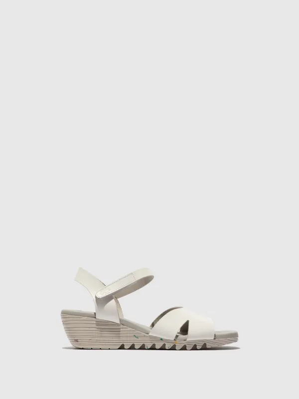 Sling-Back Sandals OLLA446FLY WHITE sold by Fly London