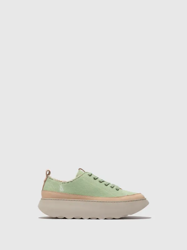 Lace-up Trainers FEBY758FLY MINT/NATURAL made by Fly London