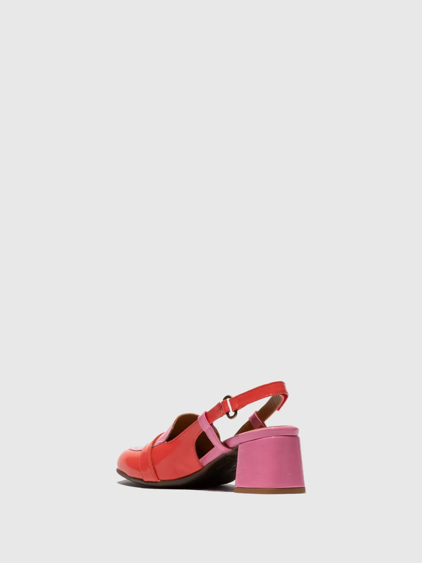 Sling-Back Sandals PEMY456FLY PINK/SCARLET sold by Fly London product image thumbnail 3