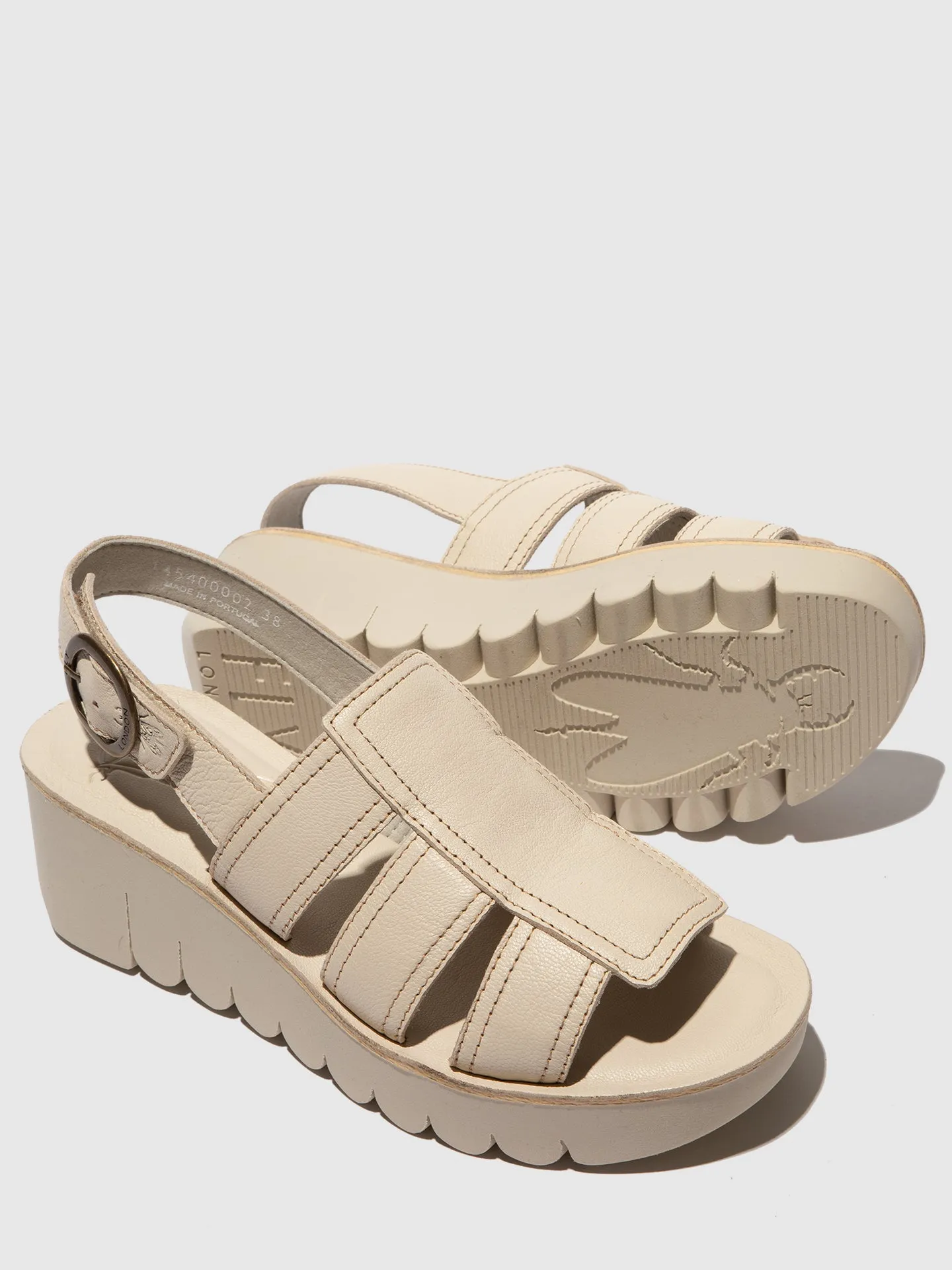 Sling-Back Sandals YOLF400FLY OFF WHITE sold by Fly London product image thumbnail 4