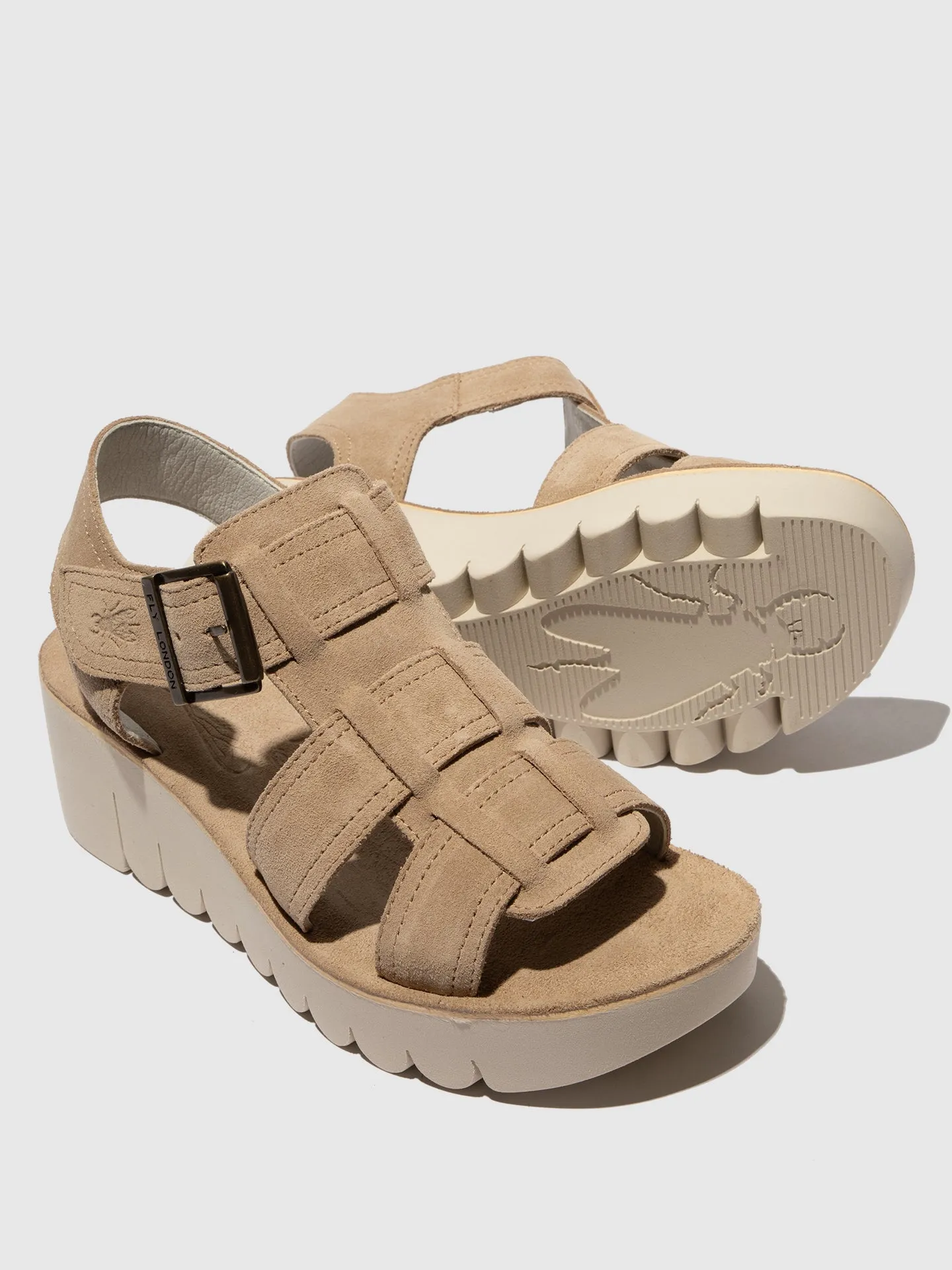 Sling-Back Sandals YUDD236FLY TAUPE sold by Fly London product image thumbnail 4