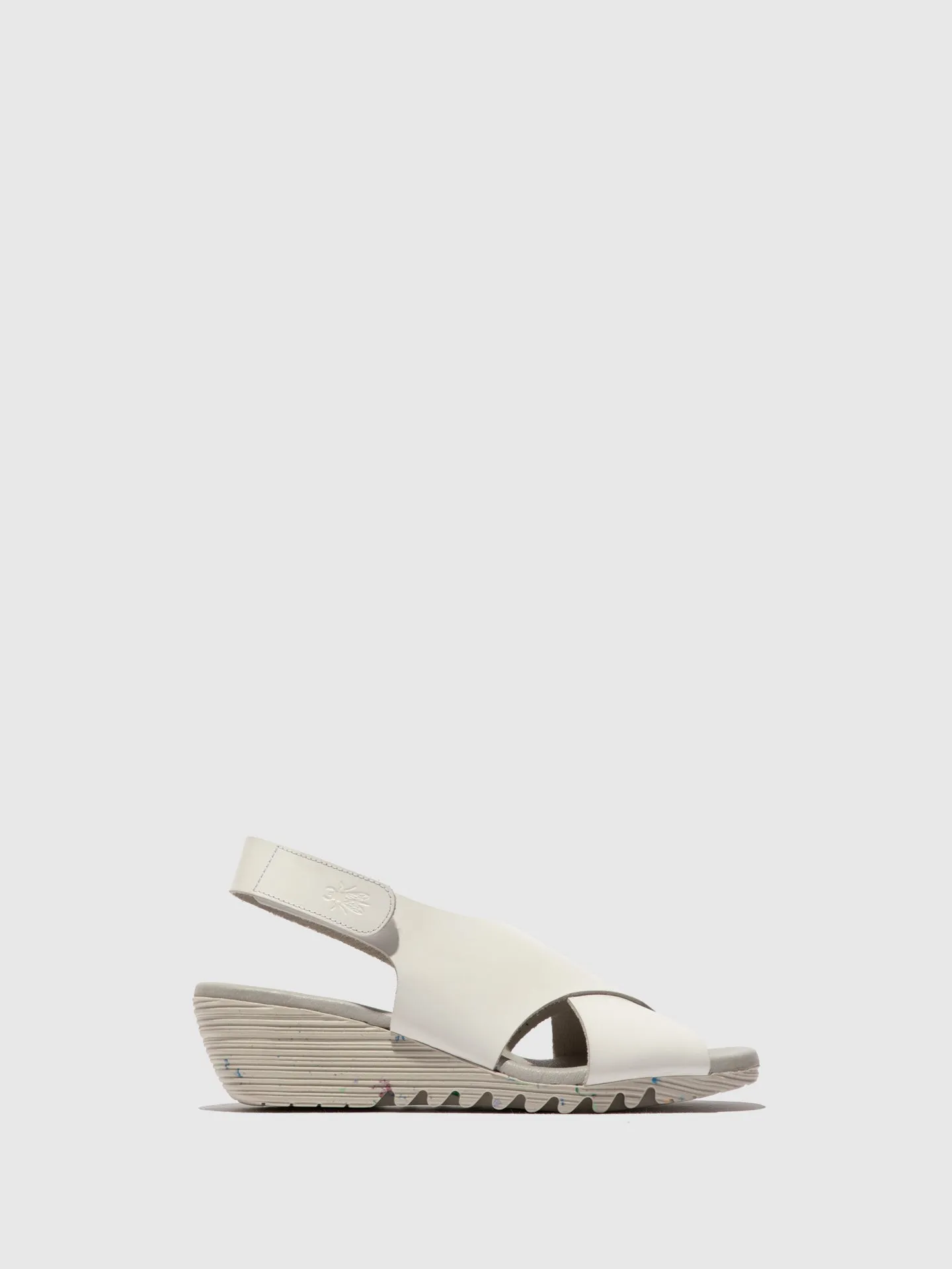 Velcro Sandals ORFY447FLY WHITE sold by Fly London