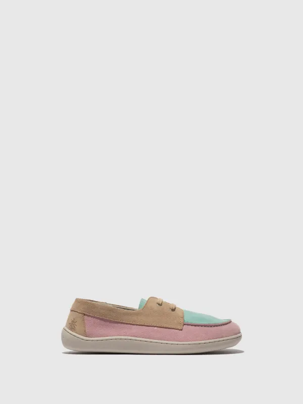 Lace-up Shoes NELT750FLY PINK/MINT/TAUPE sold by Fly London