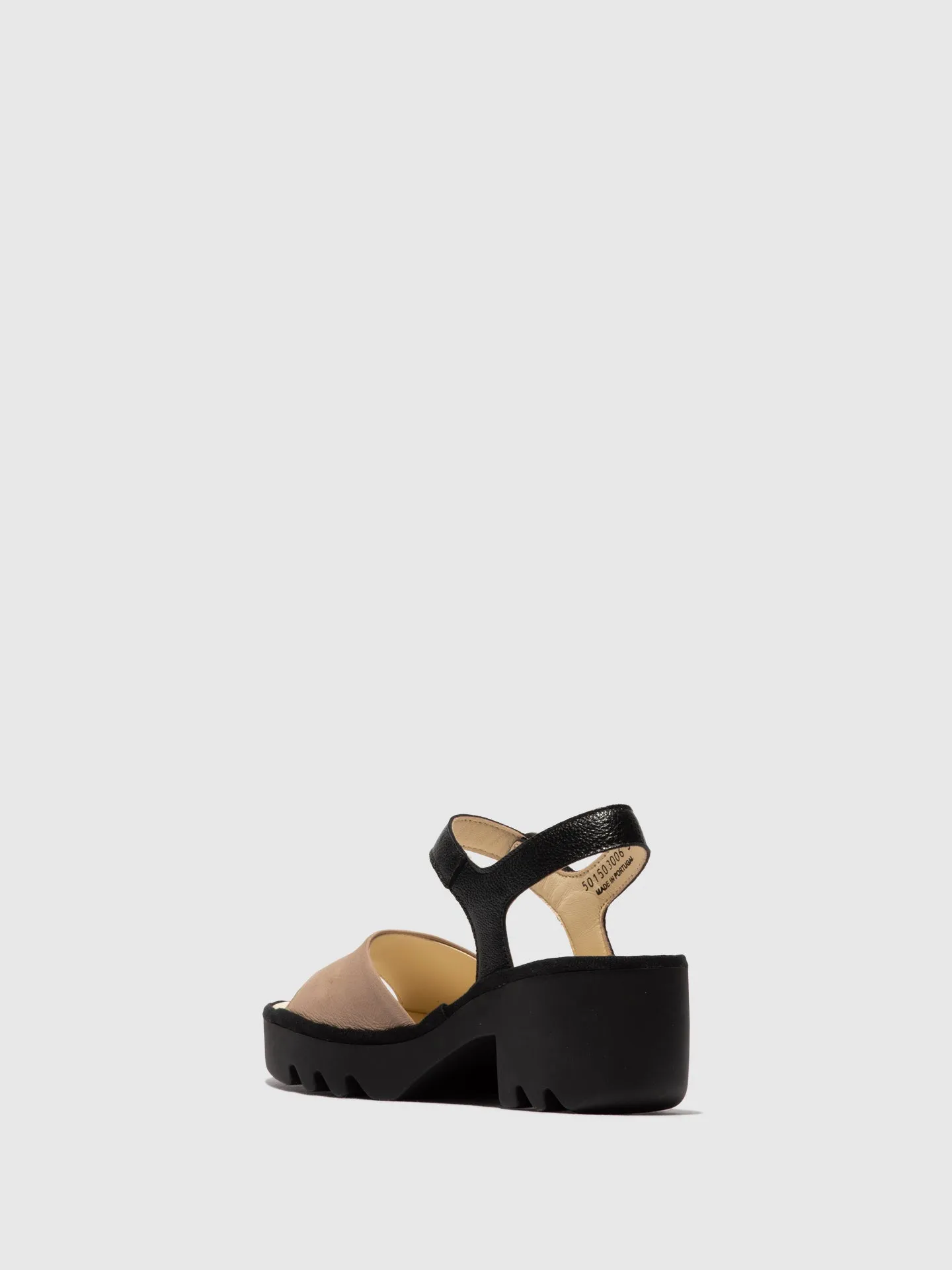 Sling-Back Sandals TULL503FLY TAUPE/BLACK sold by Fly London product image thumbnail 3