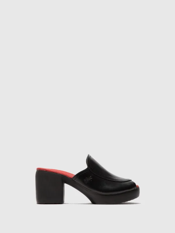 Slip-on Mules FLAE425FLY BLACK sold by Fly London