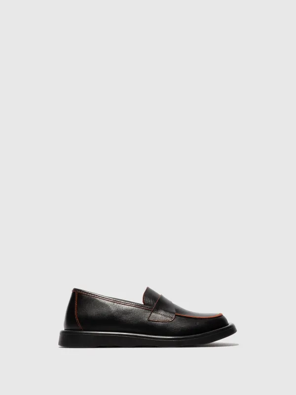 Slip-on Shoes TREL301FLY BLACK/RED made by Fly London