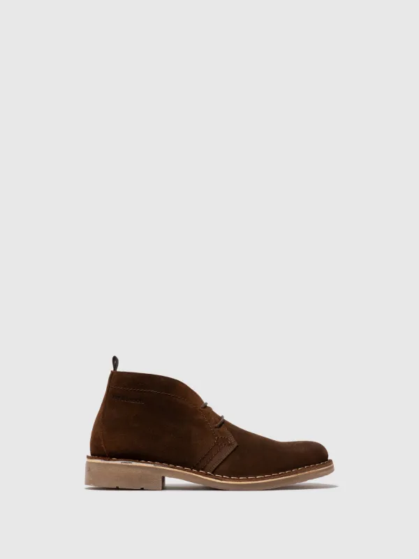 Lace-up Ankle Boots RULH110FLY CAMEL sold by Fly London