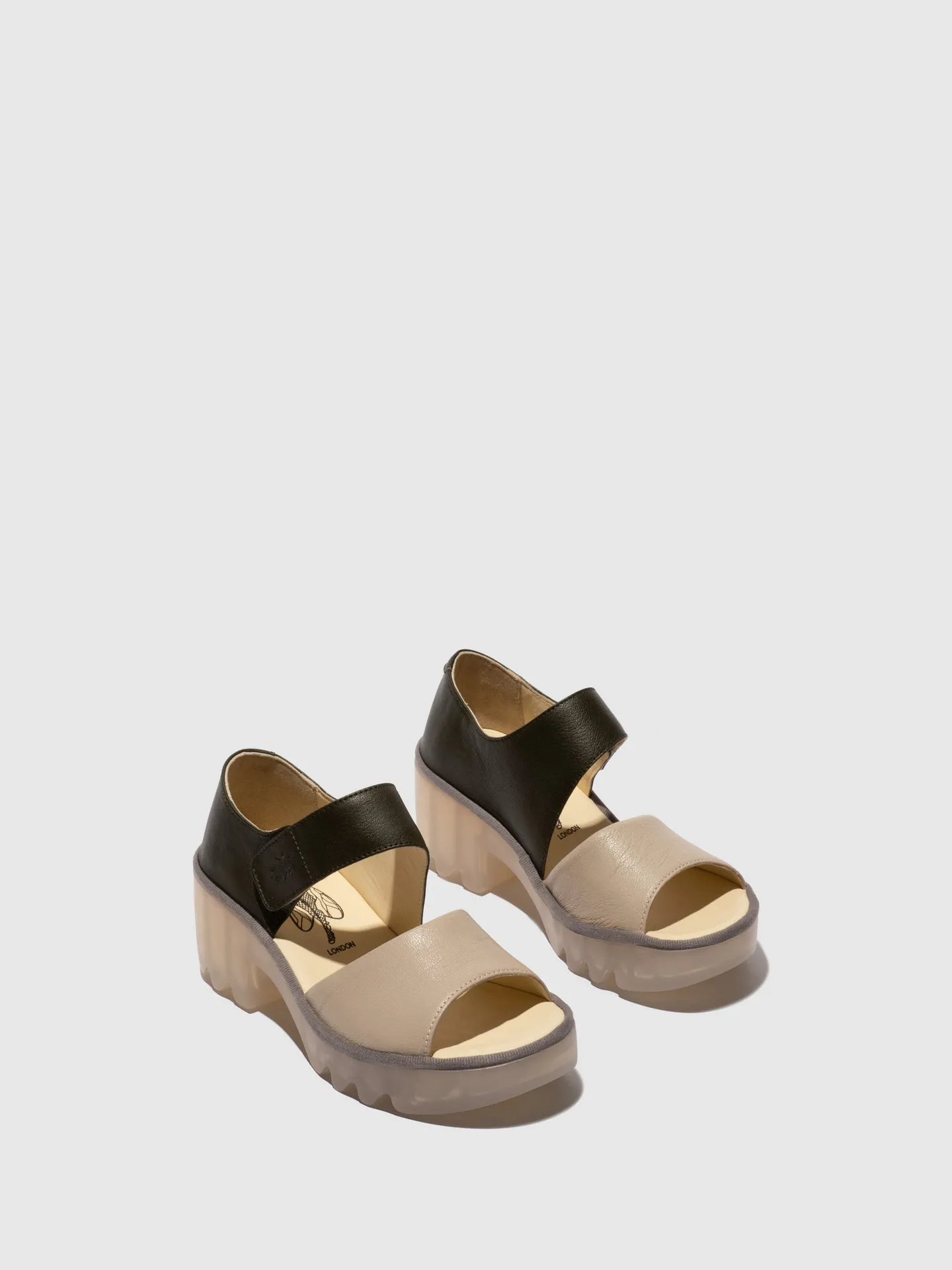 Velcro Sandals TAAR558FLY TAUPE/KHAKI sold by Fly London product image thumbnail 2
