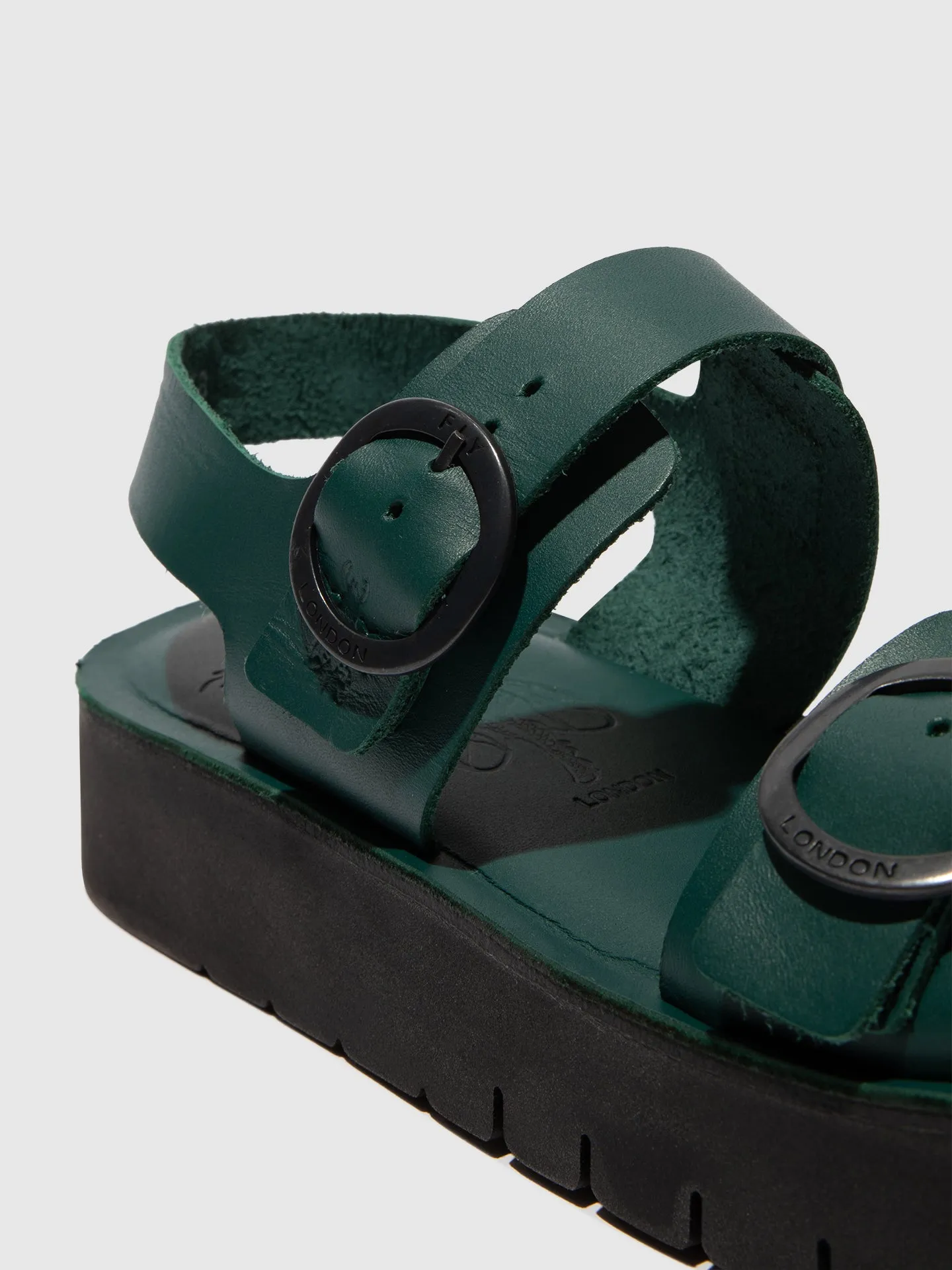 Sling-Back Sandals SOLB260FLY DK MOSS sold by Fly London product image thumbnail 4