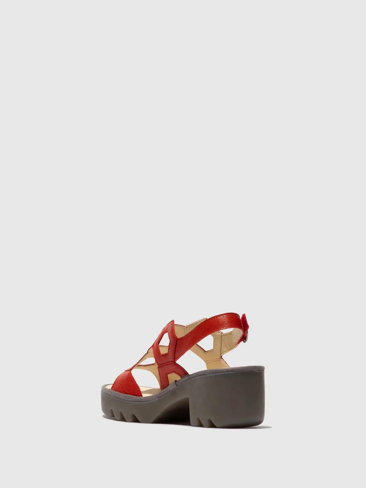 Sling-Back Sandals TEWA573FLY DEVIL RED sold by Fly London product image thumbnail 3