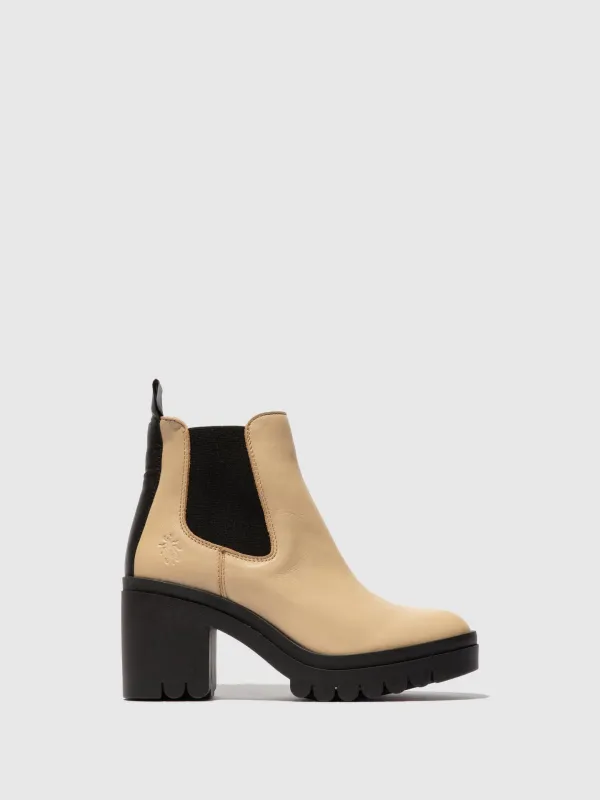 Chelsea Ankle Boots TOPE520FLY CREAM sold by Fly London